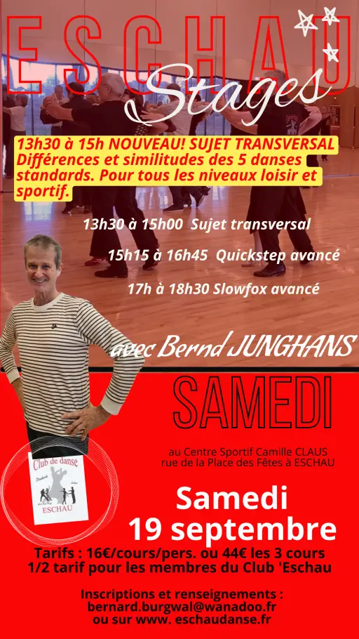 Stage de danse - standard