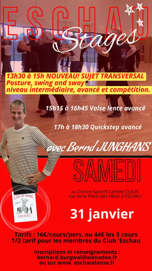 Stage de danse - standard